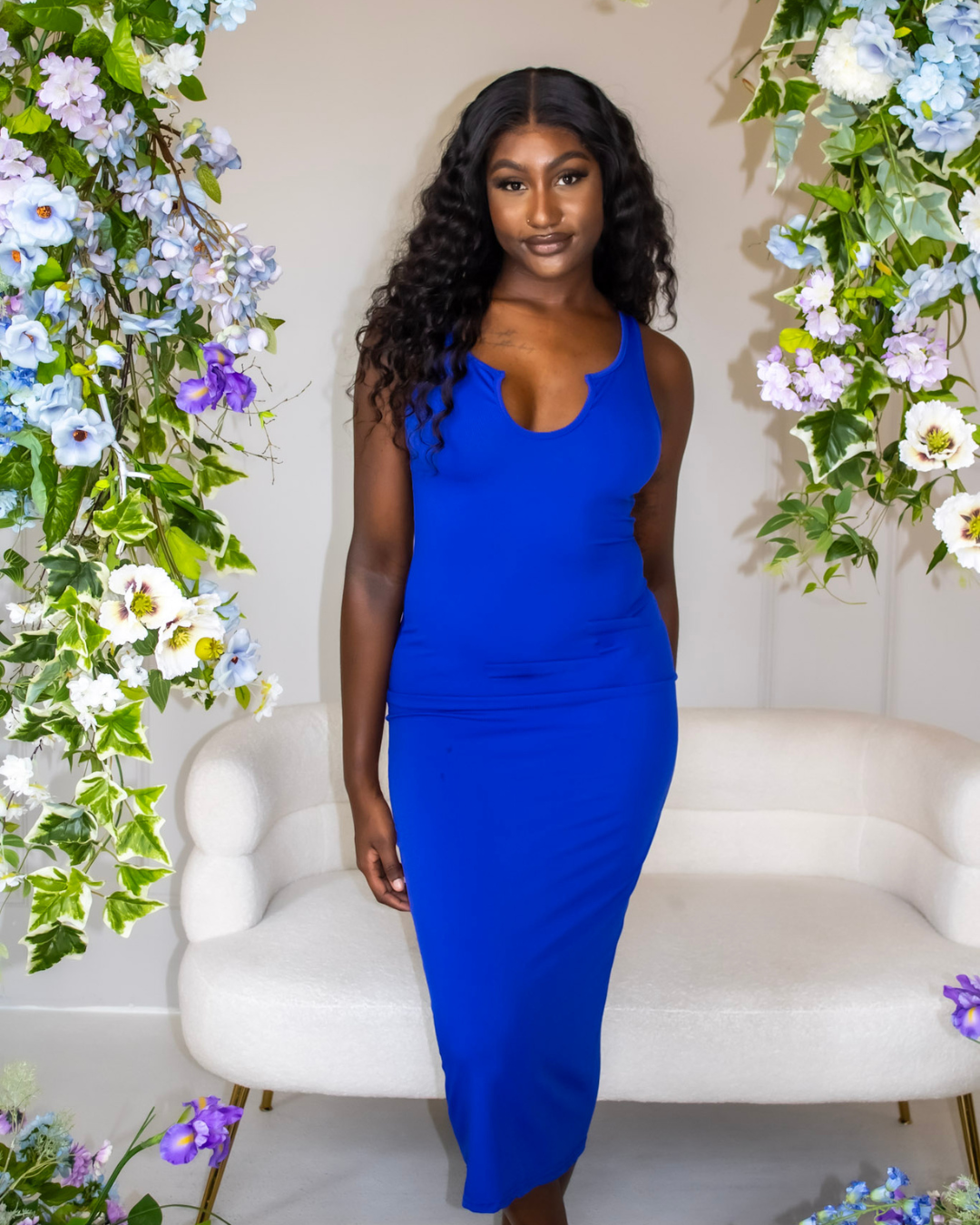 Maxi Ribbed Bodycon Dress - Ayra