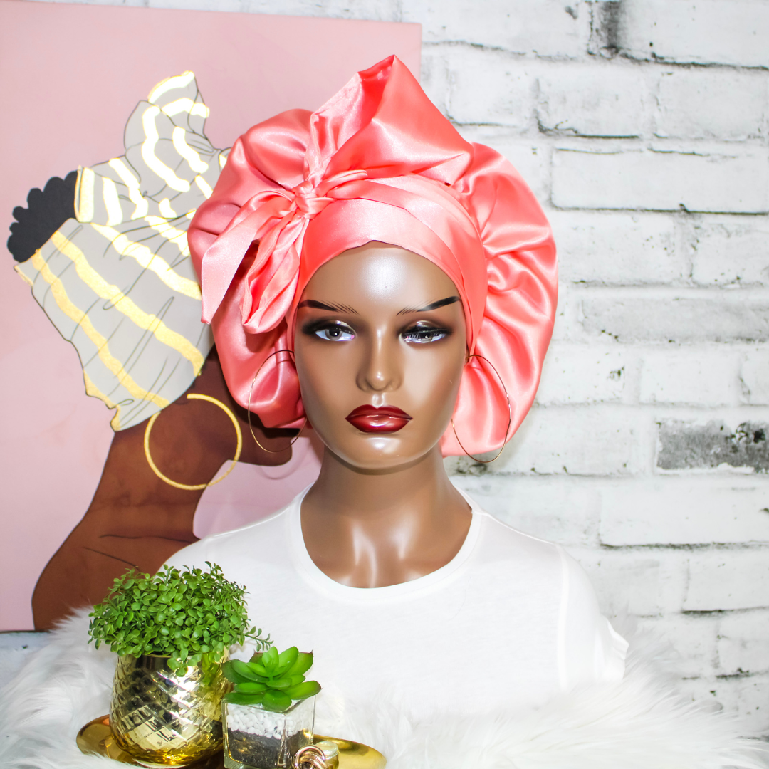 Premium Satin Bonnet - Remy | Satin Bonnets For Natural Hair