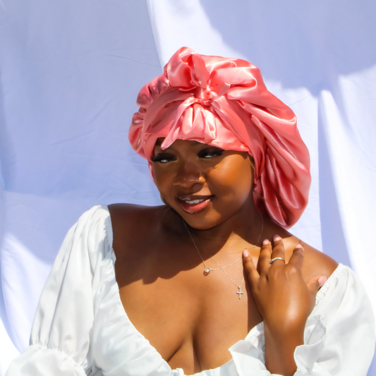 Premium Satin Bonnet - Remy | Satin Bonnets For Natural Hair