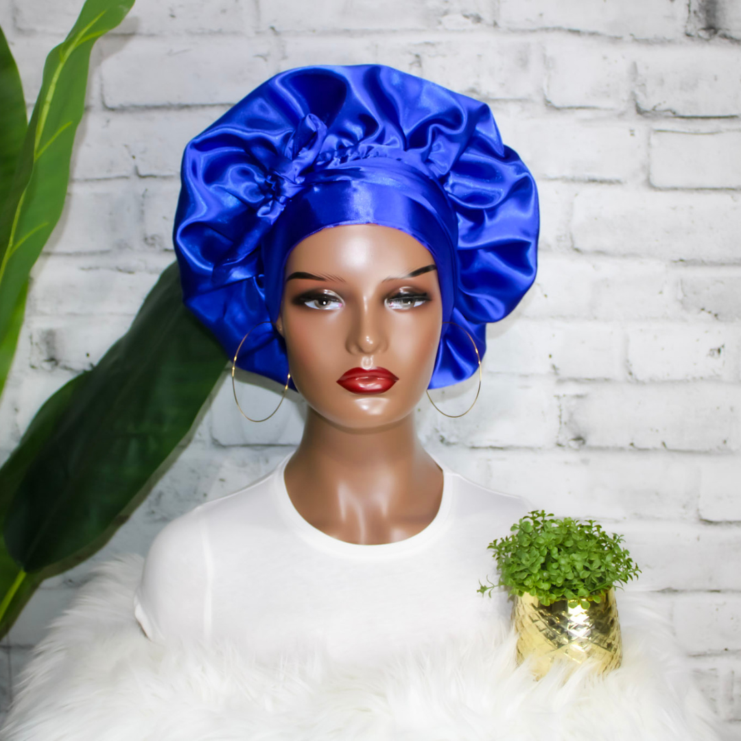 Premium Satin Bonnet | Kaylen | Satin Bonnets For Natural Hair
