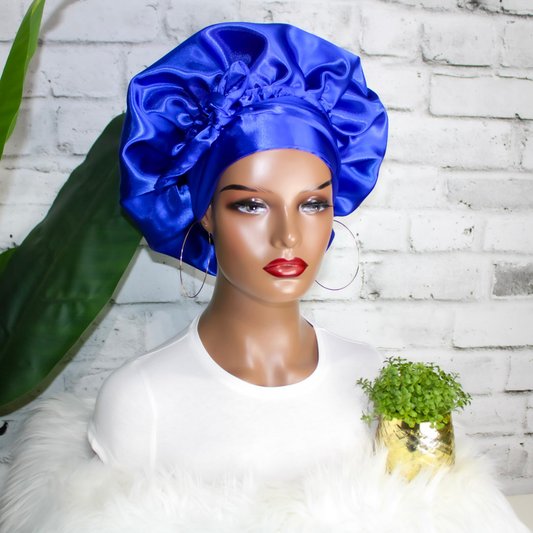 Premium Satin Bonnet | Kaylen | Satin Bonnets For Natural Hair