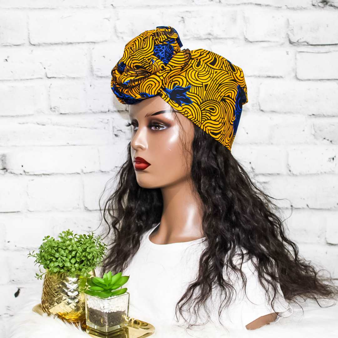 Barika African Print Head Wrap