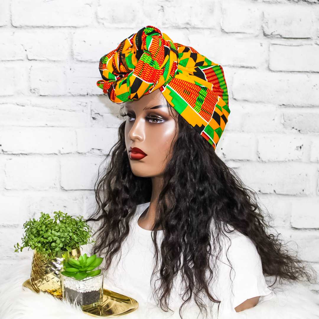 Blessings African Print Head Wrap