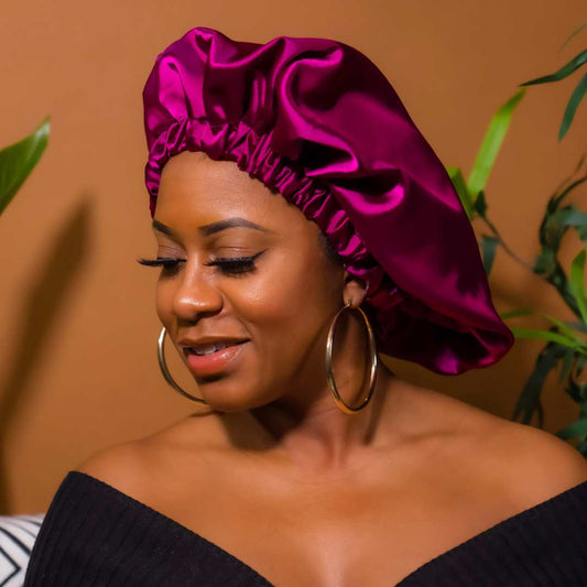 Bria Double Layer Satin Hair Bonnet