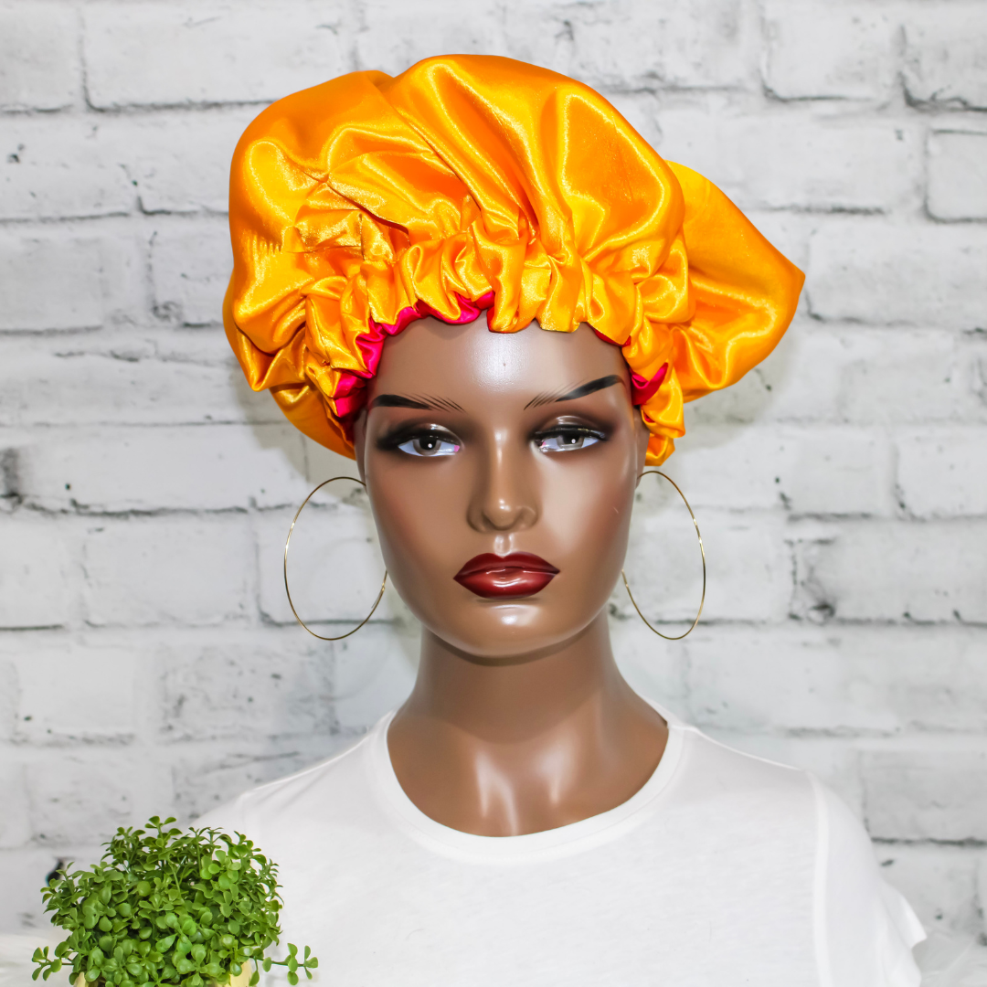 Satin Bonnet | Satin Bonnets For Natural Hair | Deja