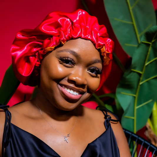 Satin Bonnet | Satin Bonnets For Natural Hair | Deja