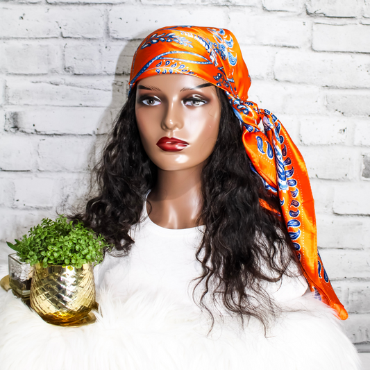 Deluxe Satin Scarf | Cora Satin Scarf