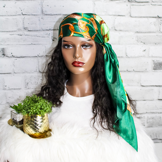 Deluxe Satin Scarf | Marley Satin Scarf