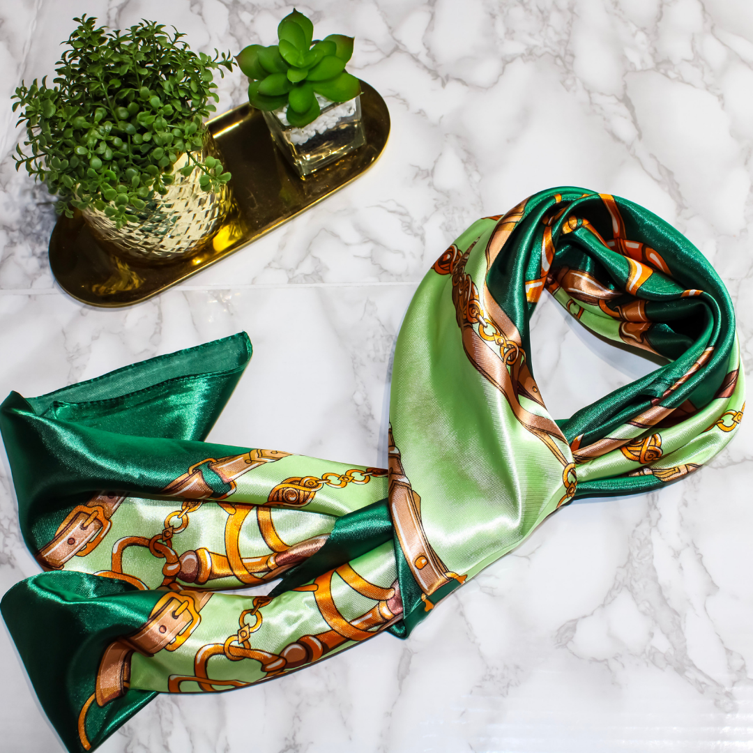 Deluxe Satin Scarf | Marley Satin Scarf