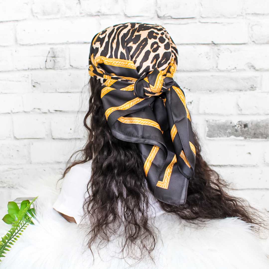 Deluxe Satin Scarf | Hailey Satin Scarf