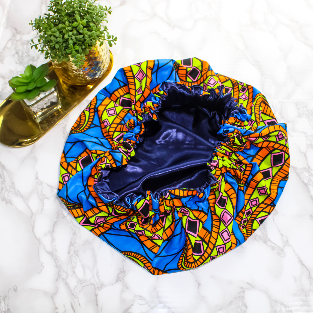 African Print Hair Bonnet | Jayla