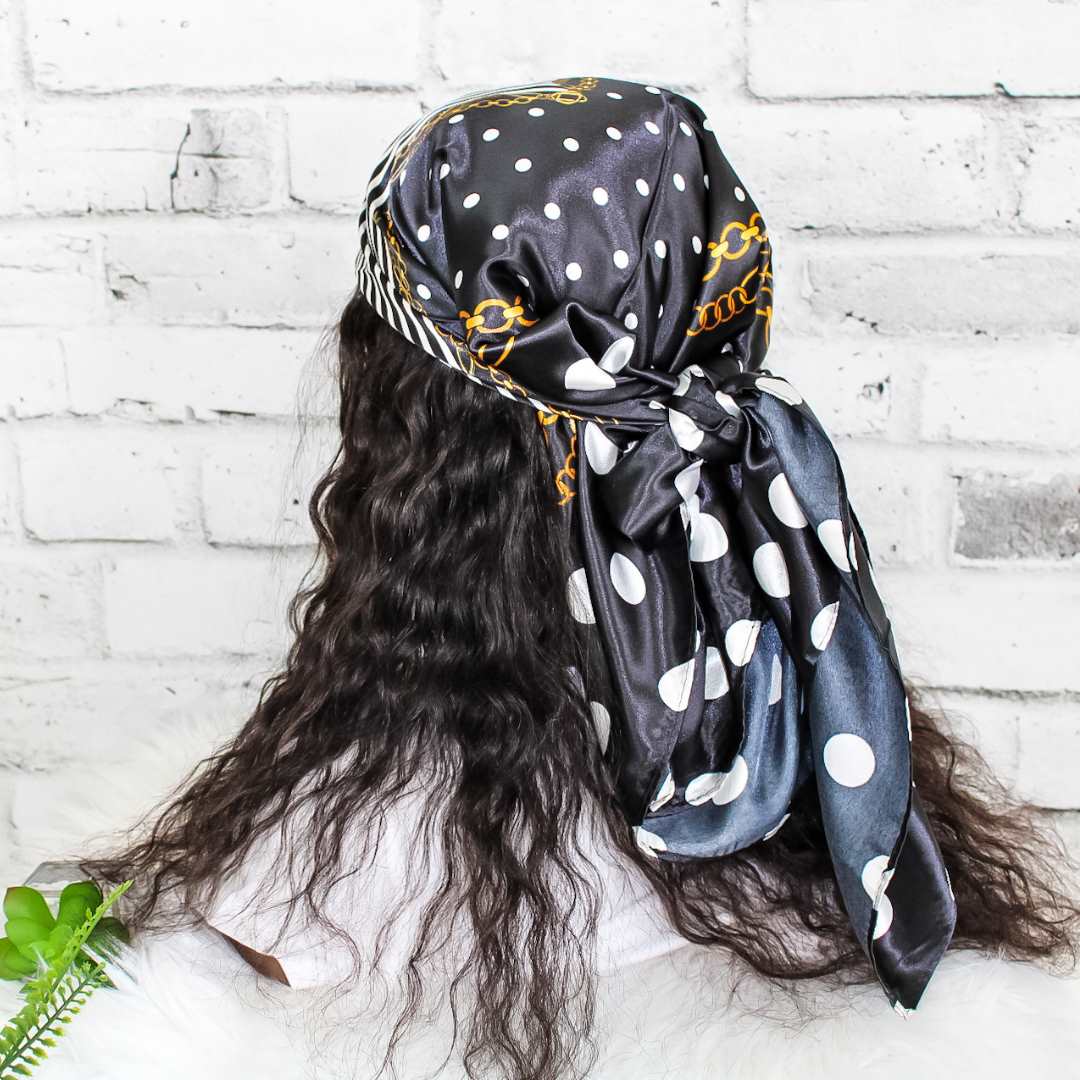 Deluxe Satin Scarf | Laila Satin Scarf