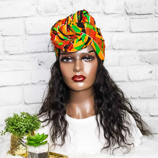 Blessings African Print Head Wrap