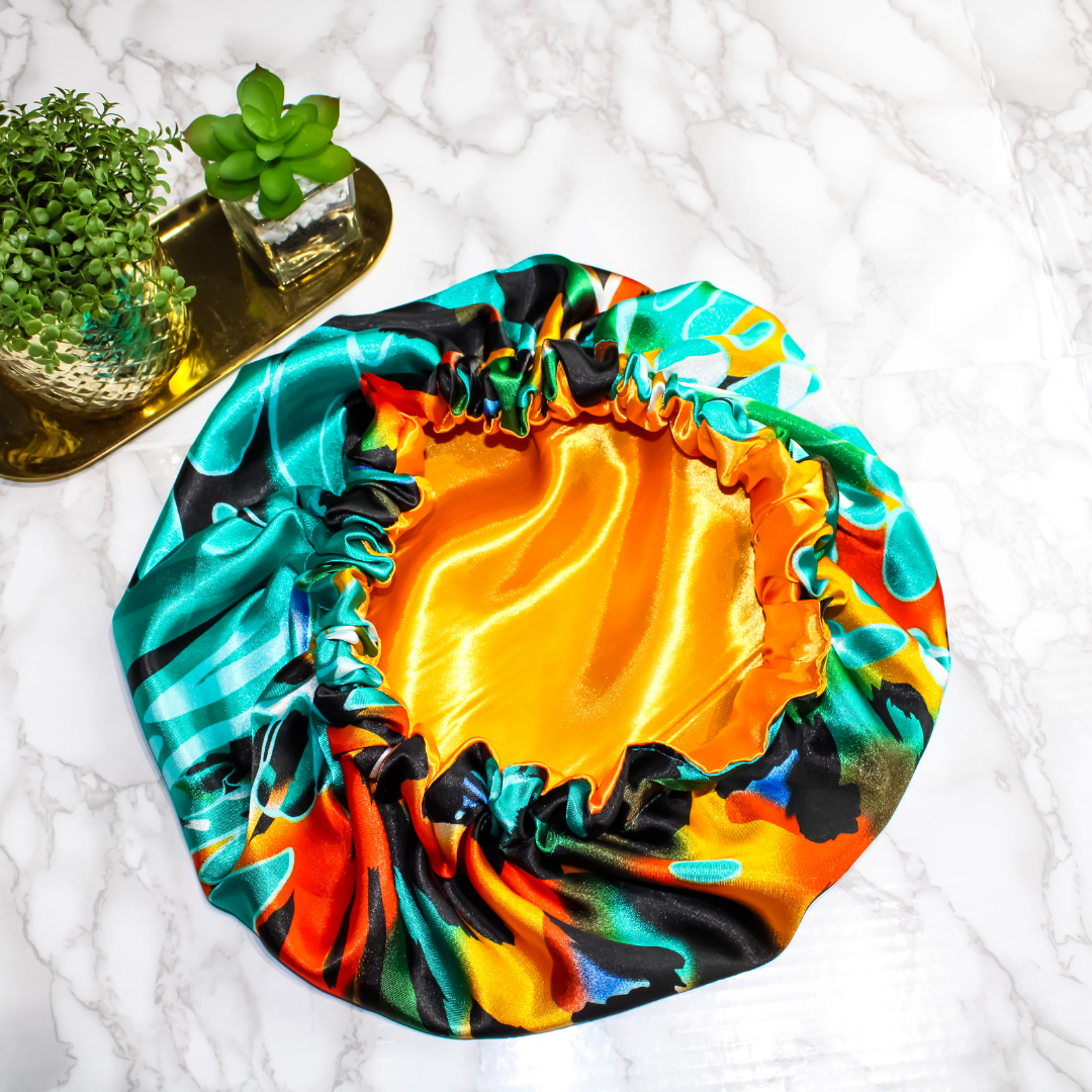 Satin Bonnet | Satin Bonnets For Natural Hair | Rylee