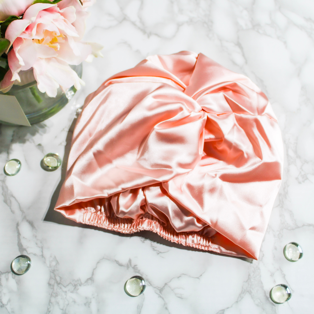 Satin Turban with Knot | Dionne