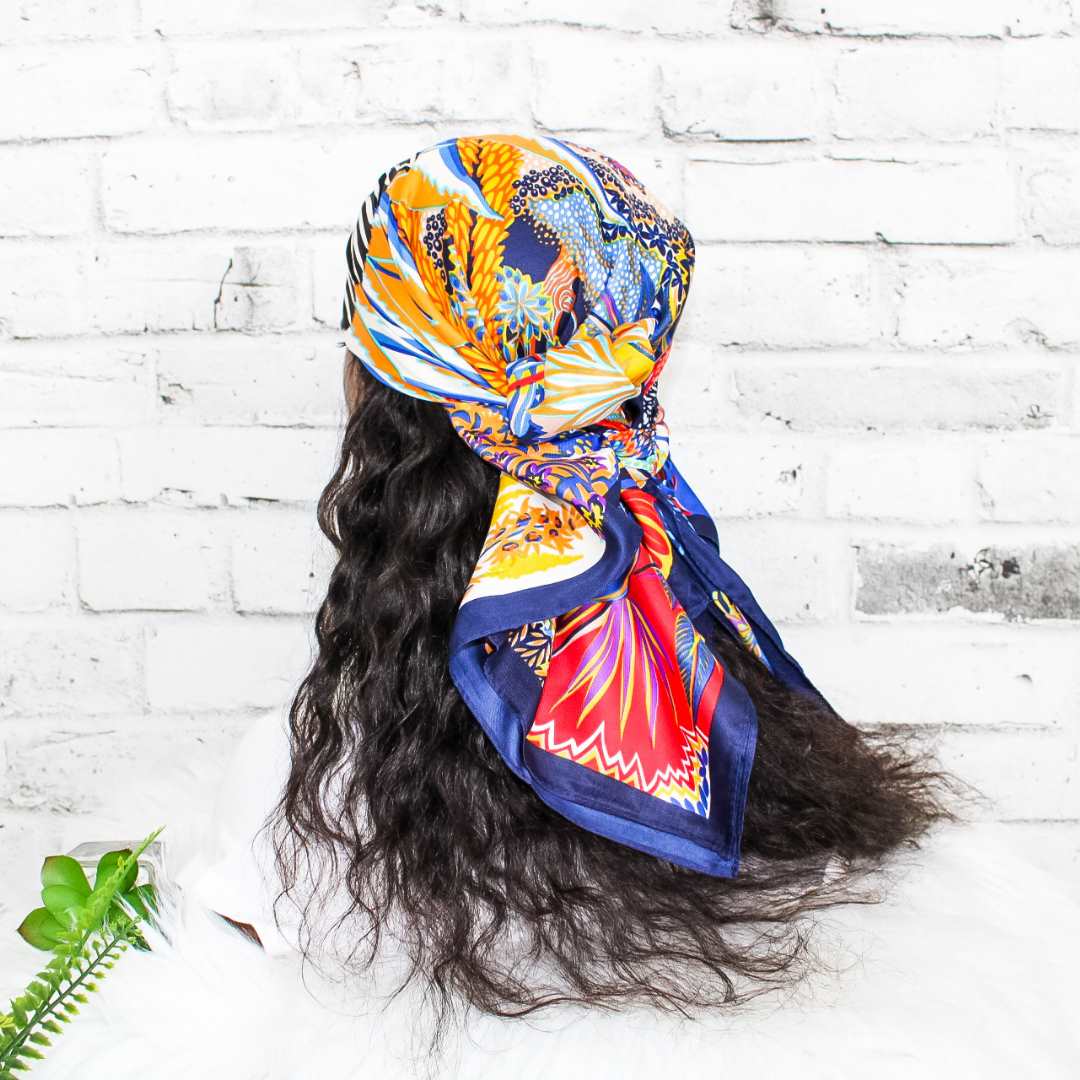 Deluxe Satin Scarf | Skye Satin Scarf