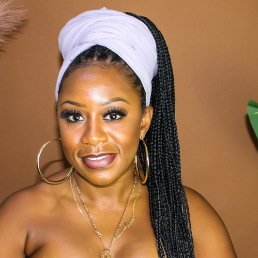 Stretchy Jersey Head Wrap | Drea