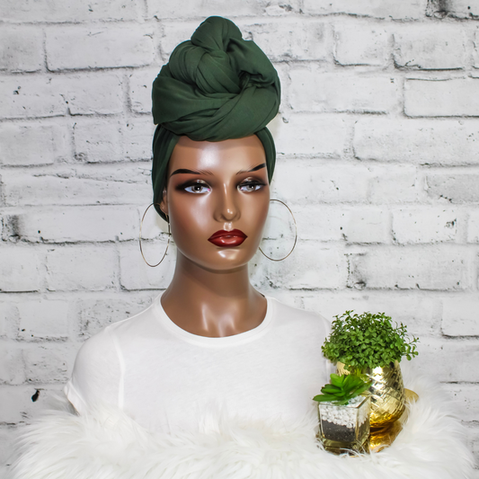 Stretchy Jersey Head Wrap | Taraji
