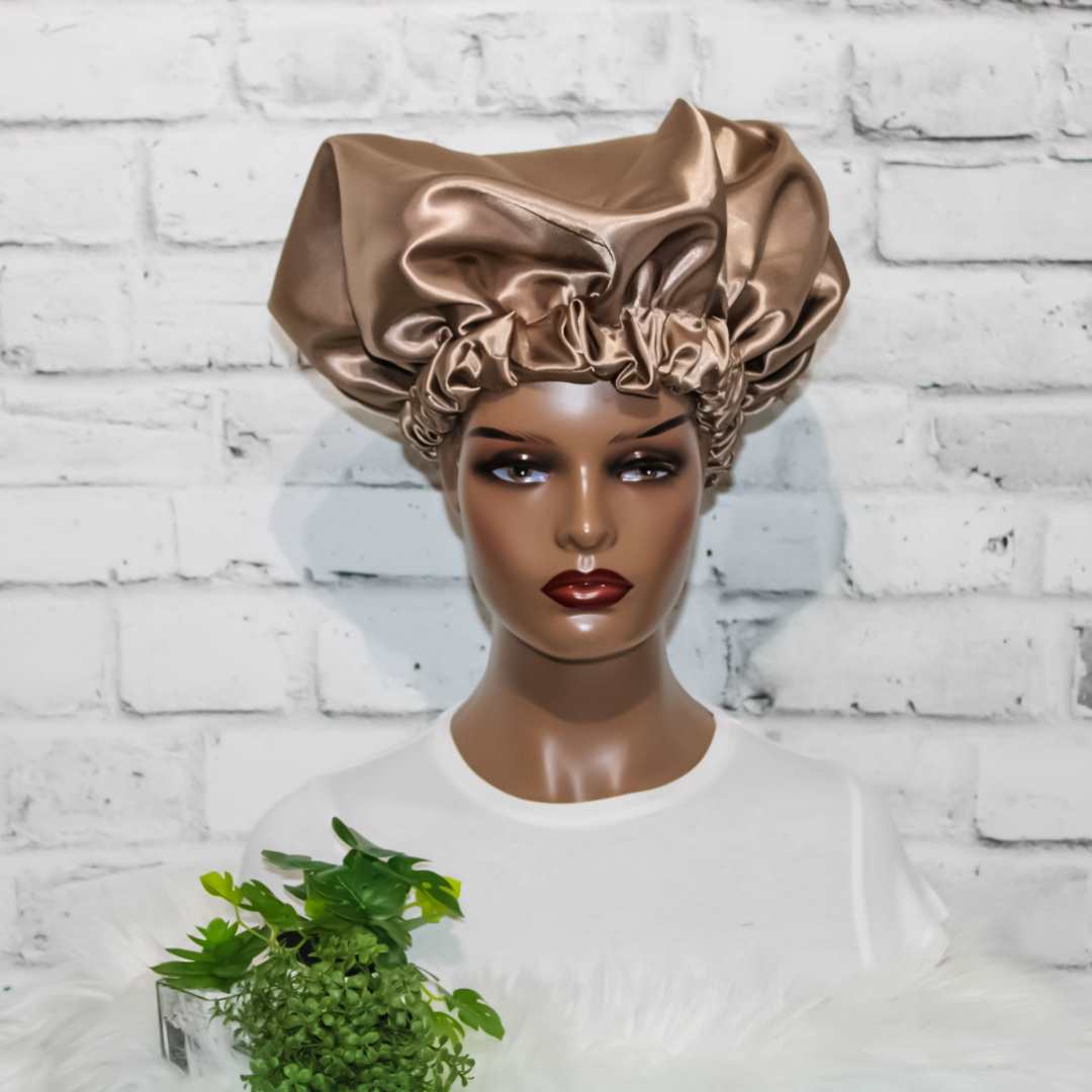 Cyn Double Layer Satin Hair Bonnet - RHE