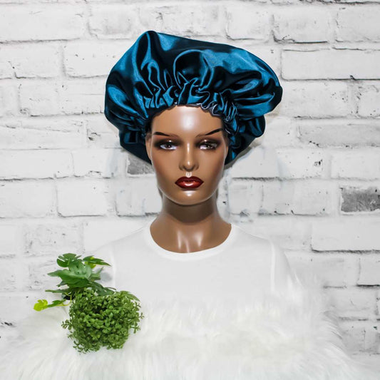 Danni Two-Toned Satin Hair Bonnet - RHE