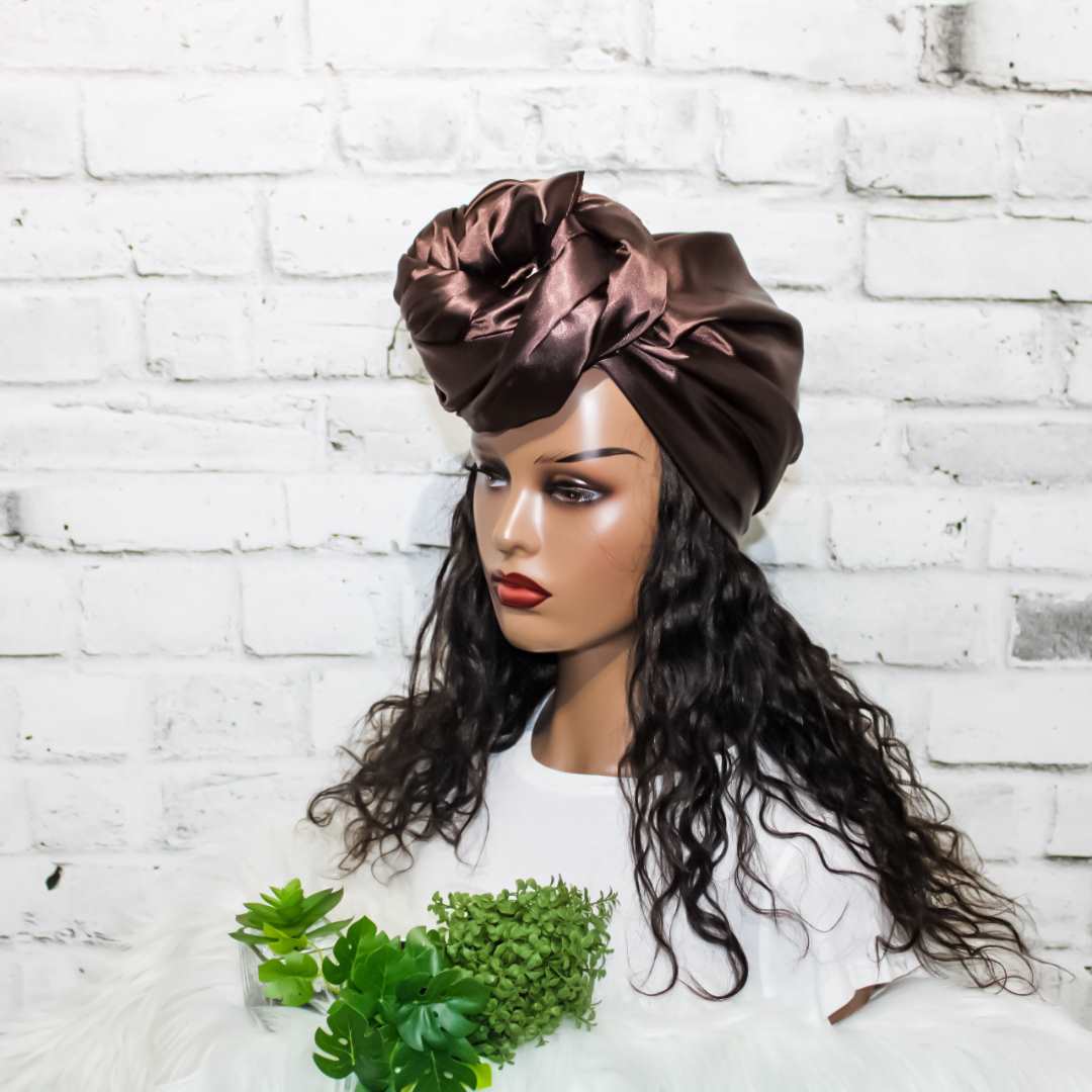 Gracie Satin Head Wrap - RHE