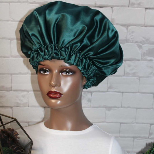 Money Double Layered Satin Hair Bonnet - RHE