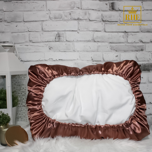 Reversible Satin Bonnet Pillowcase - Rose Gold - RHE