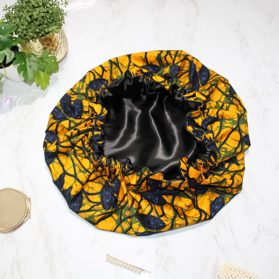 Yara African Print Hair Bonnet - RHE