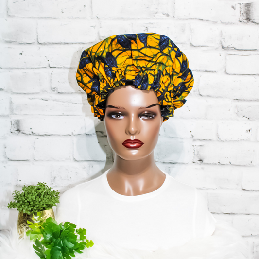 Yara African Print Hair Bonnet - RHE