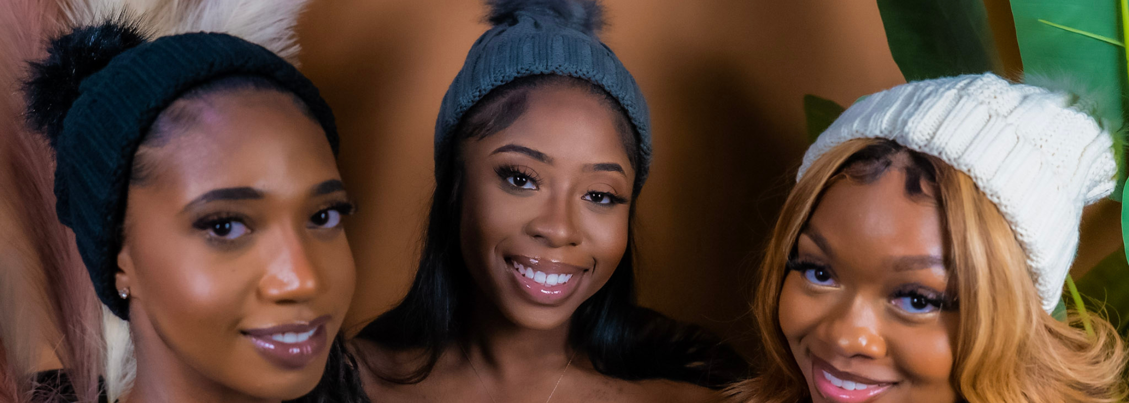 Satin Lined Winter Hats | Curly Natural Hair