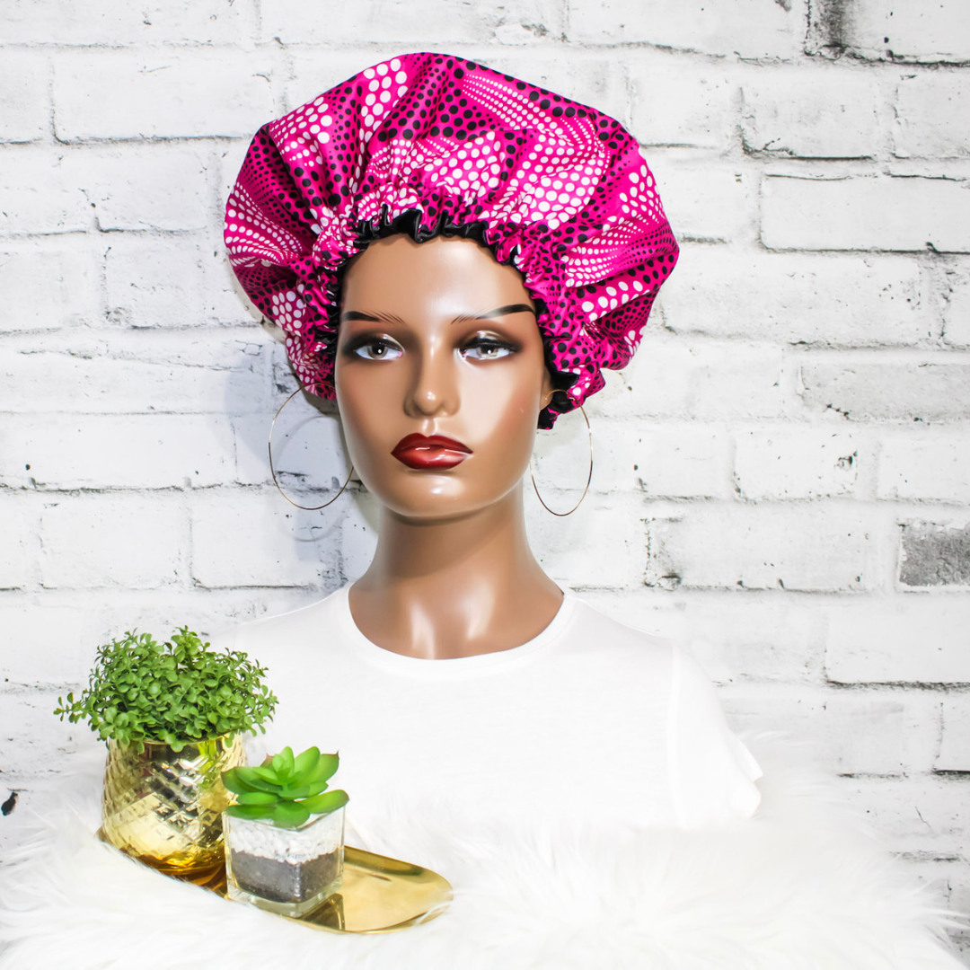 African Print Hair Bonnet | Seanna