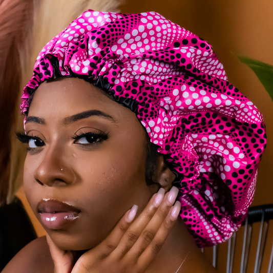 African Print Hair Bonnet | Seanna