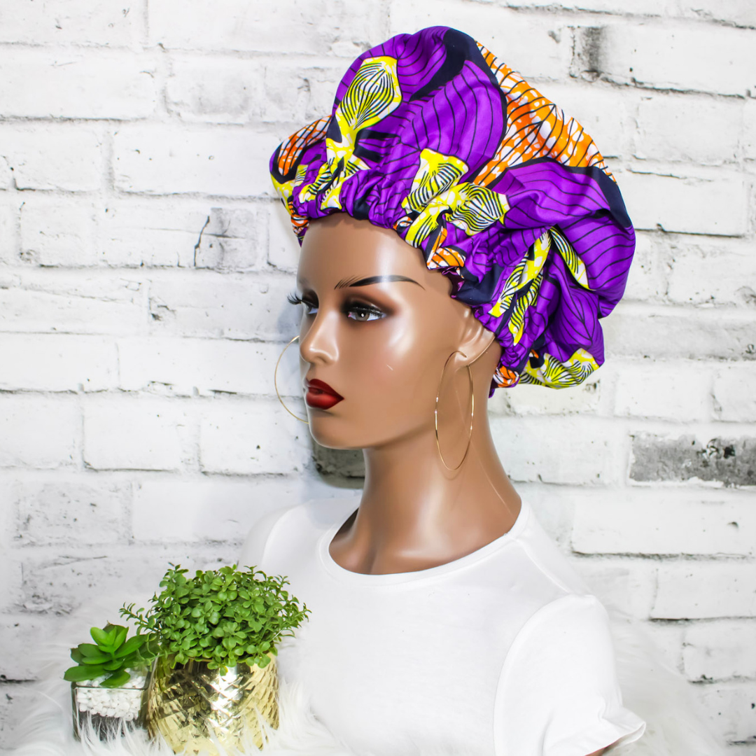 African Print Hair Bonnet | Jalisa