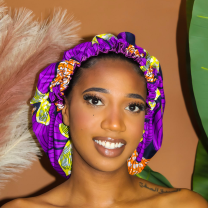 African Print Hair Bonnet | Jalisa