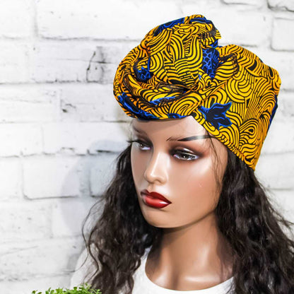 Barika African Print Head Wrap