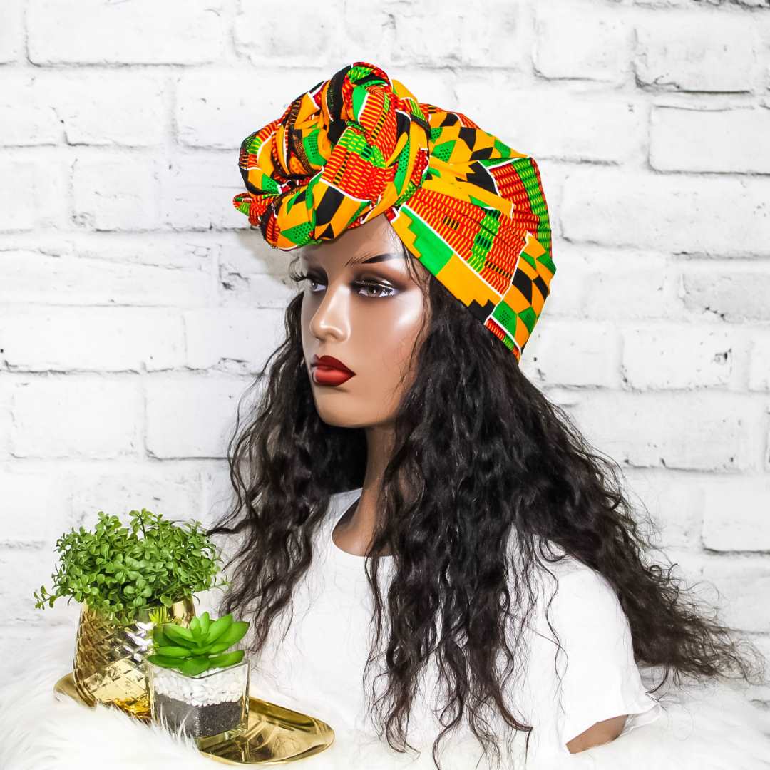 Blessings African Print Head Wrap