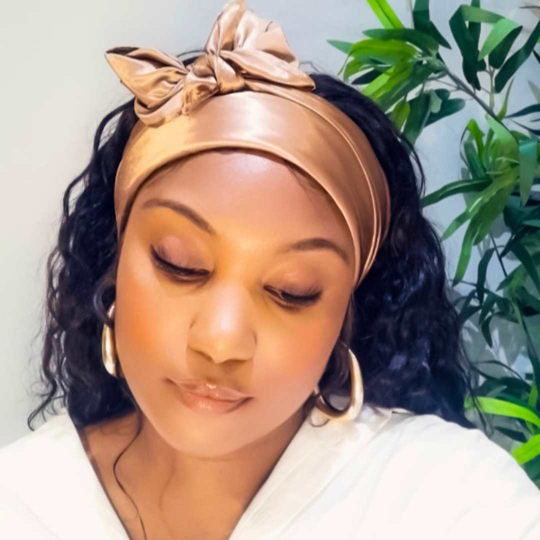 Deluxe Satin Scarf | Gina Satin Scarf