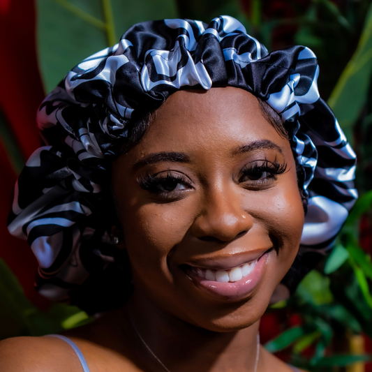 Satin Bonnet | Satin Bonnets For Natural Hair | Lyra