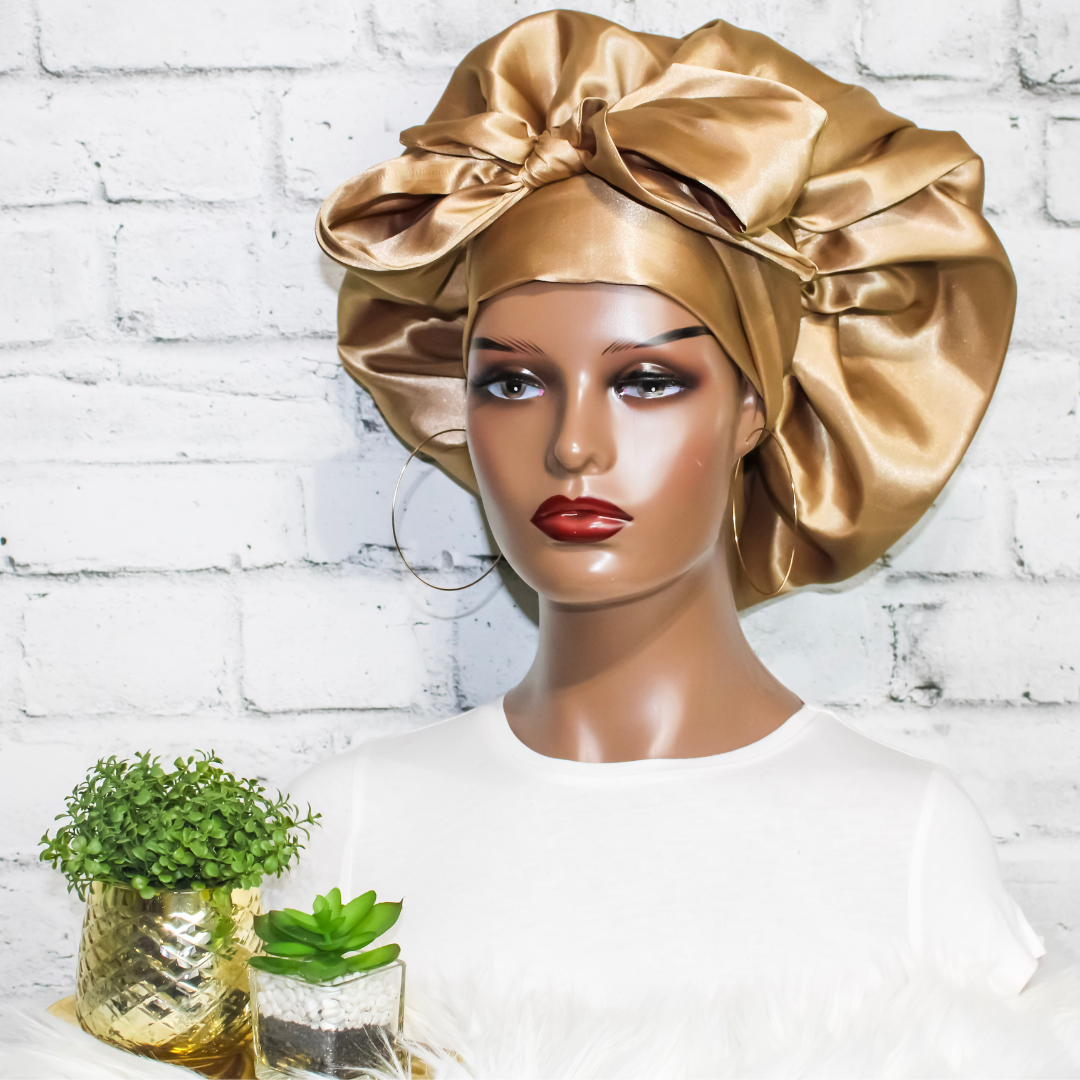 Designer Inspired Satin Bonnets – Heru Cosmetics