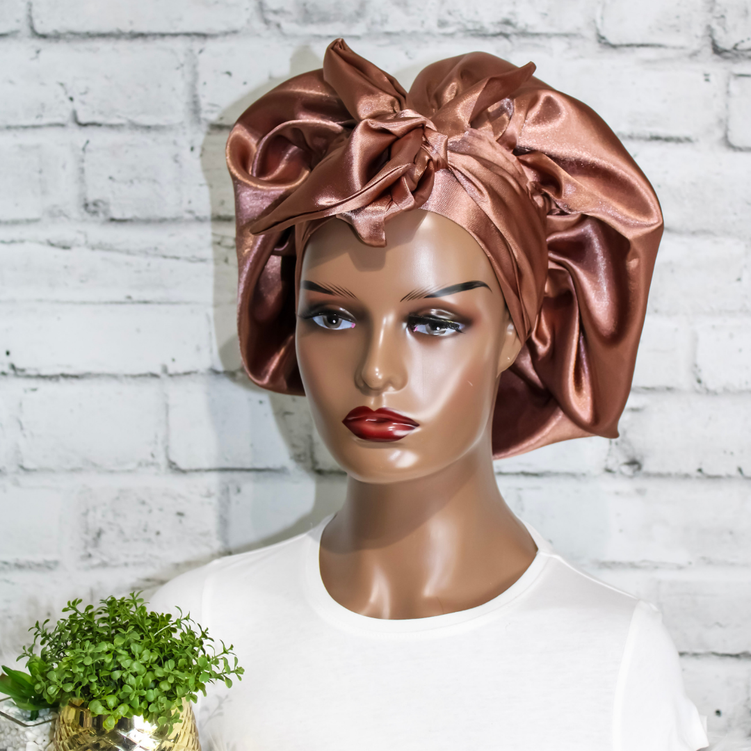 LV Bonnet  Silk hair bonnets, Scarf hairstyles, Hair bonnet