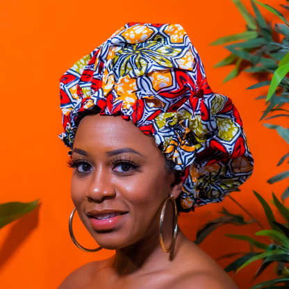 African Print Hair Bonnet | Riana