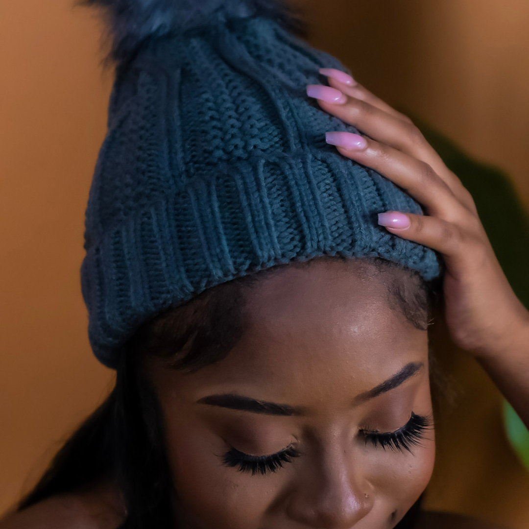 Satin Lined Hat | Dark Grey