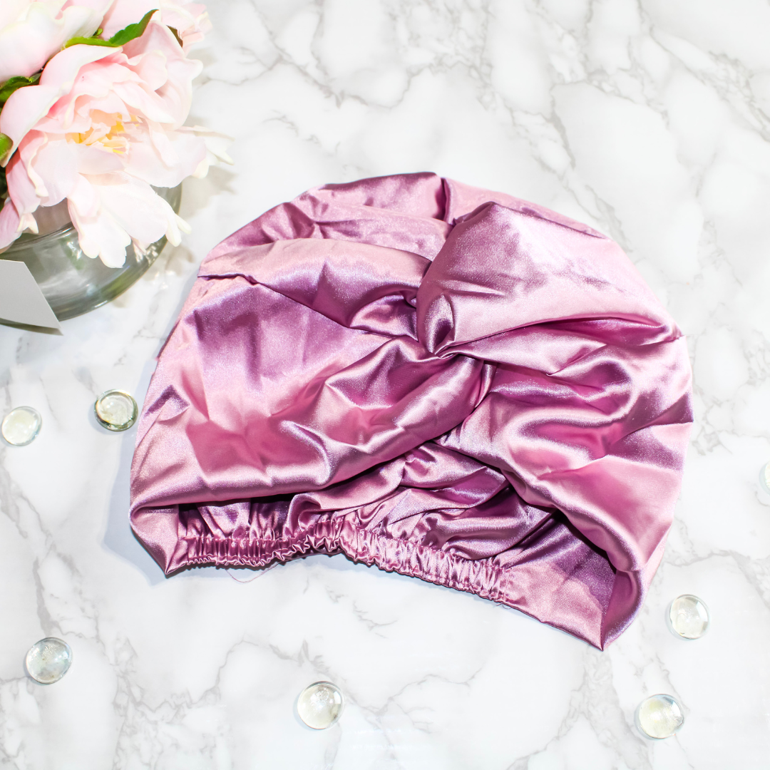 Satin Turban with Knot | Nellie