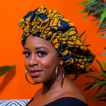 African Print Hair Bonnet | Yara