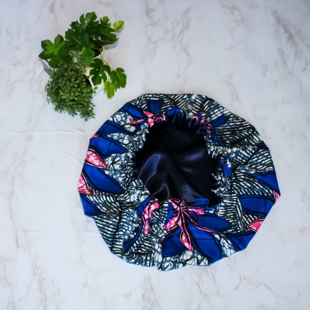 Batik Beauty African Print Hair Bonnet - RHE