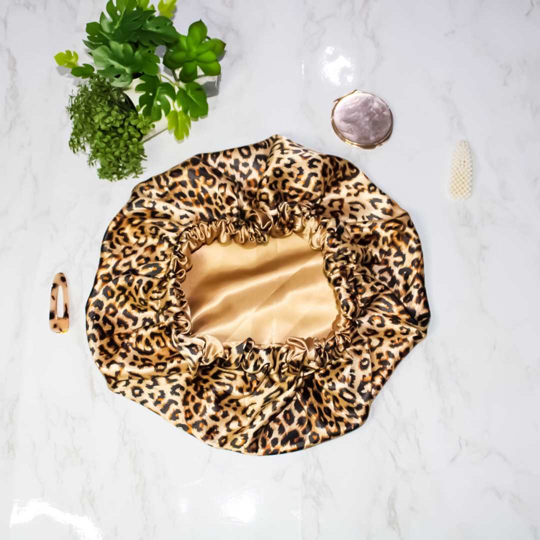 Brooklyn Double Layer Satin Hair Bonnet - RHE