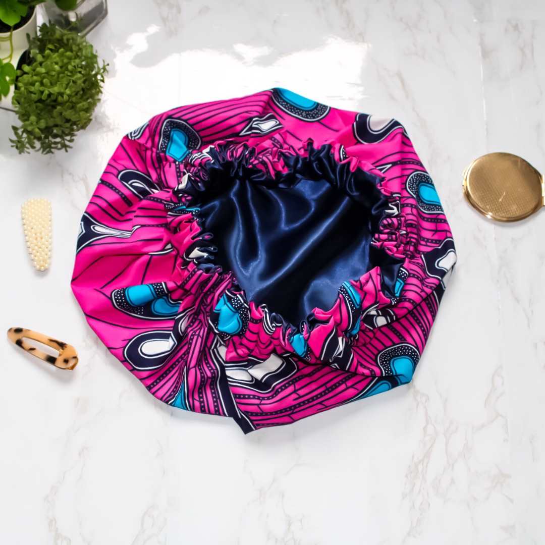 Gianna African Print Hair Bonnet - RHE