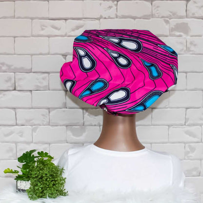 Gianna African Print Hair Bonnet - RHE