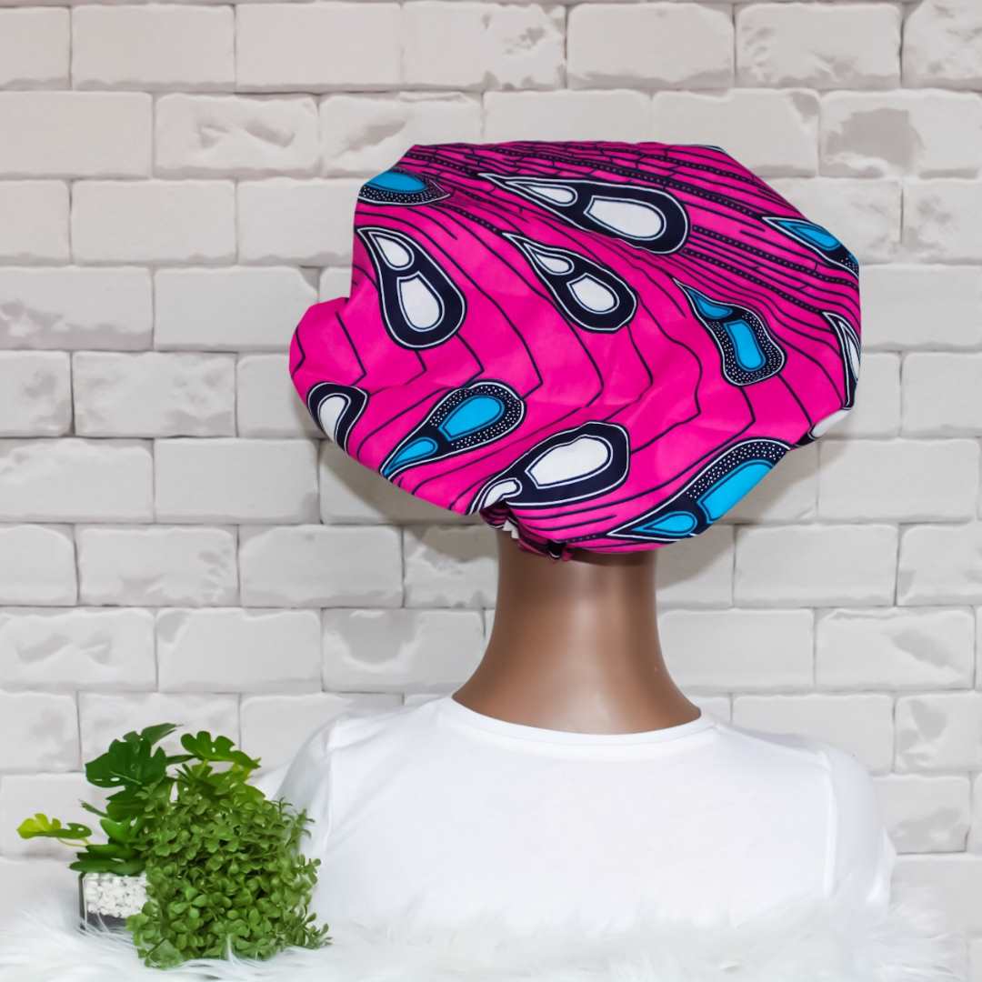 Gianna African Print Hair Bonnet - RHE