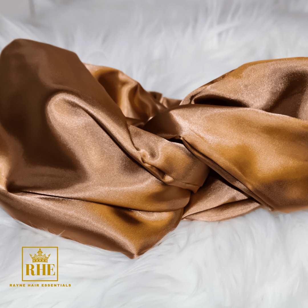 Gold Satin Headband - RHE